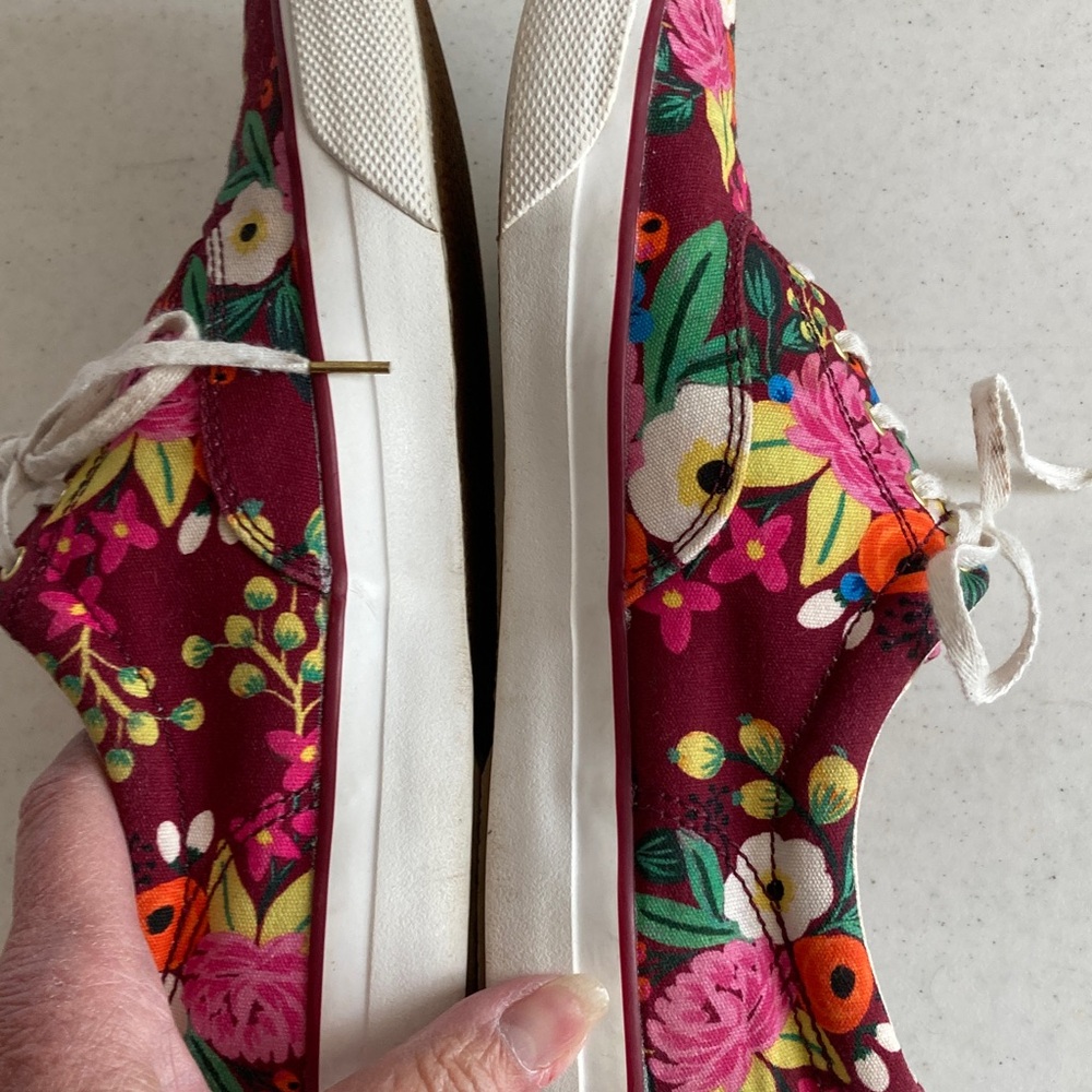 Keds Rifle Paper Co. Multicolor Floral Sneakers - Picture 5 of 8
